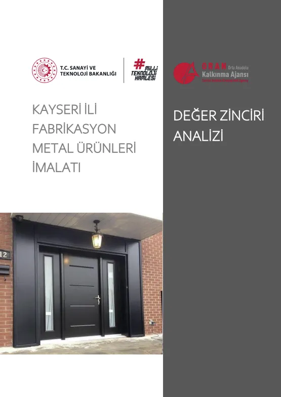 Kayseri İli Fabrikasyon Metal Ürünleri İmalatı