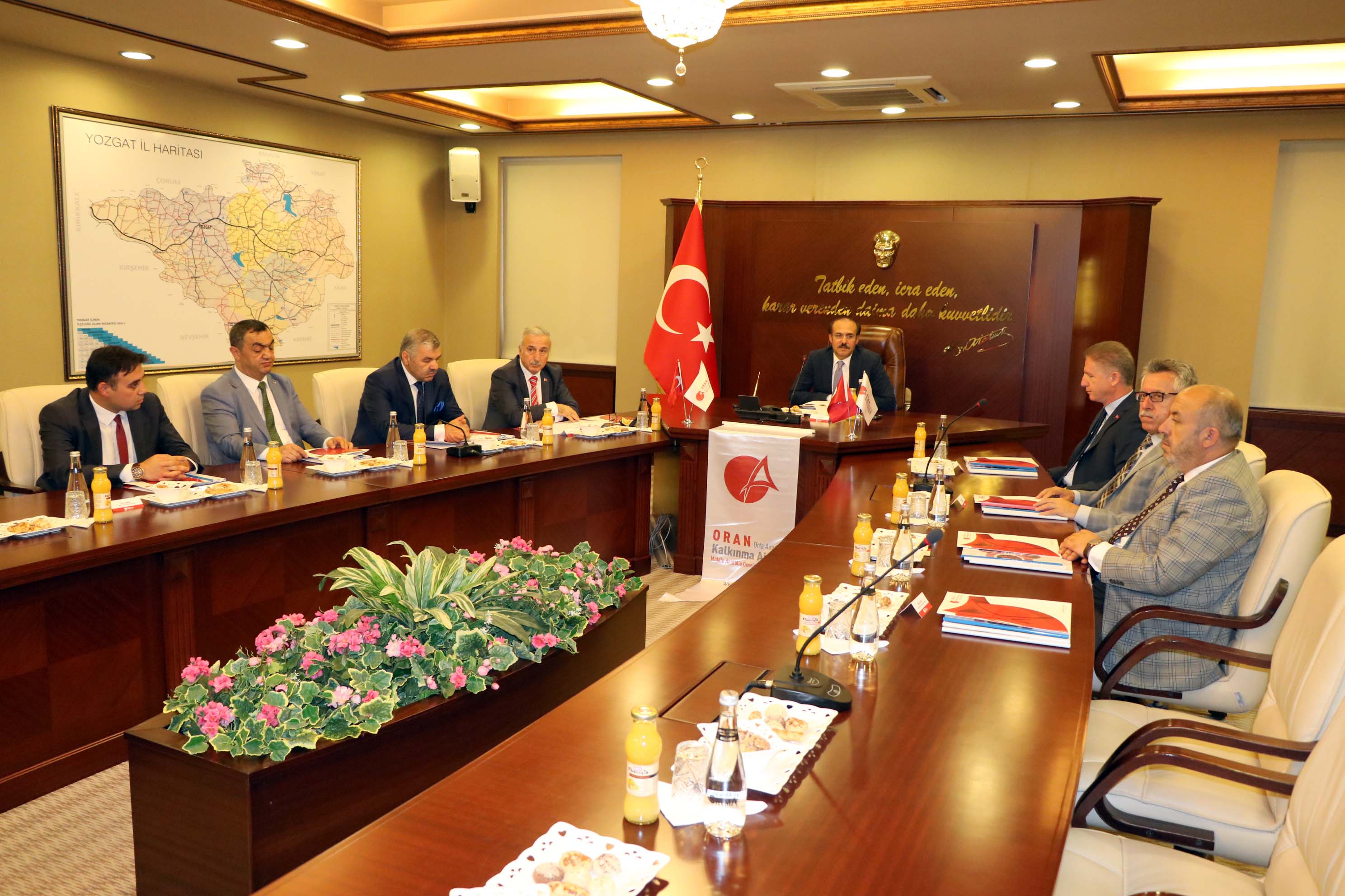 Ajans Ağustos Ayı Yönetim Kurulu Toplantısı Yozgat’ta Gerçekleştirildi