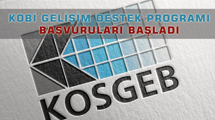 KOBİGEL  -  KOBİ GELİŞİM DESTEK PROGRAMI BAŞVURULARI BAŞLADI