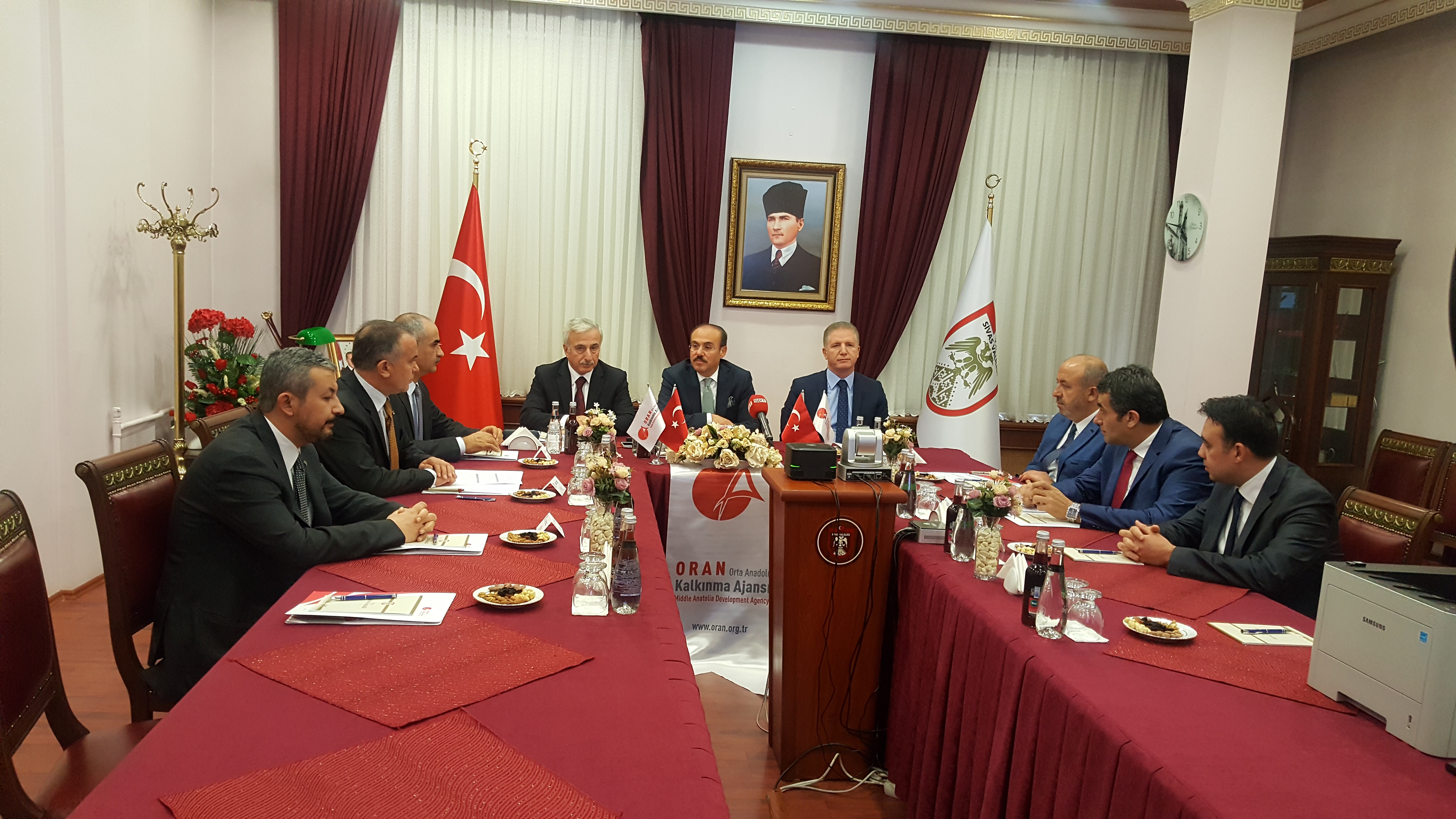 Kasım Ayı Ajans Yönetim Kurulu Toplantısı Sivas'ta Gerçekleştirildi.