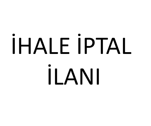 Temizlik İhalesi İptal İlanı