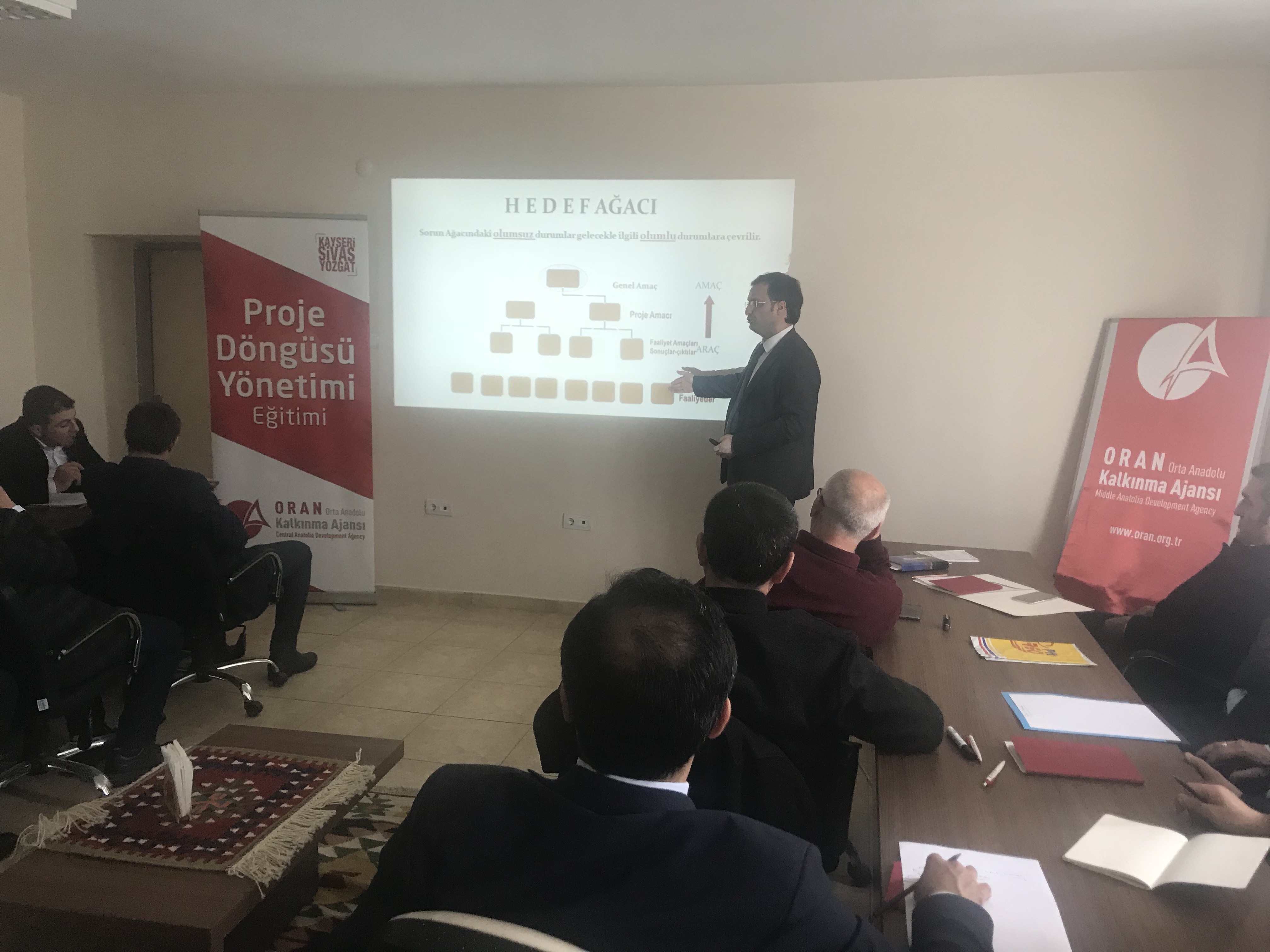 Sarız İlçesi Proje Ekibine Yönelik Proje Döngüsü Yönetimi Eğitimi Tamamlandı