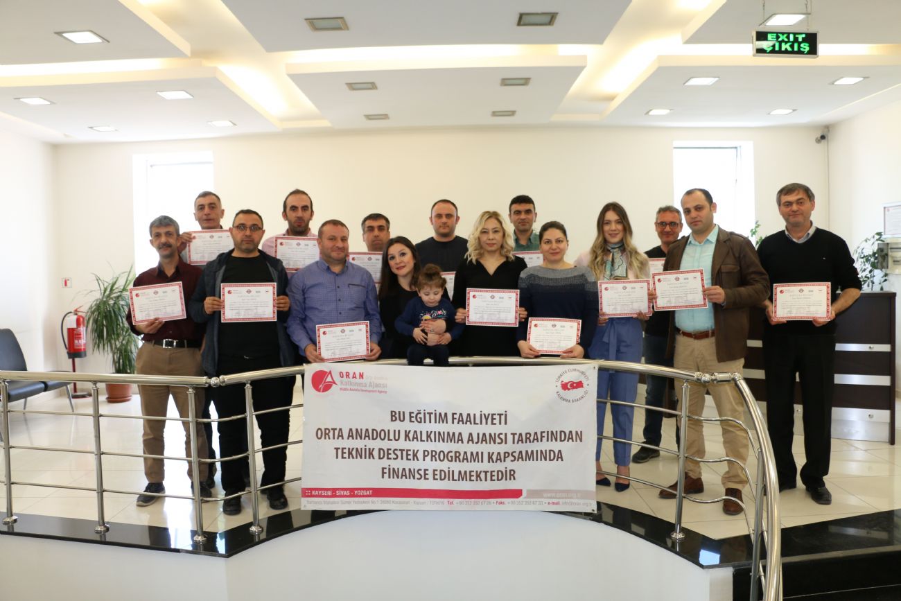 Mimarsinan Organize Sanayi Bölgesi Teknik Destek Eğitimi Gerçekleştirildi