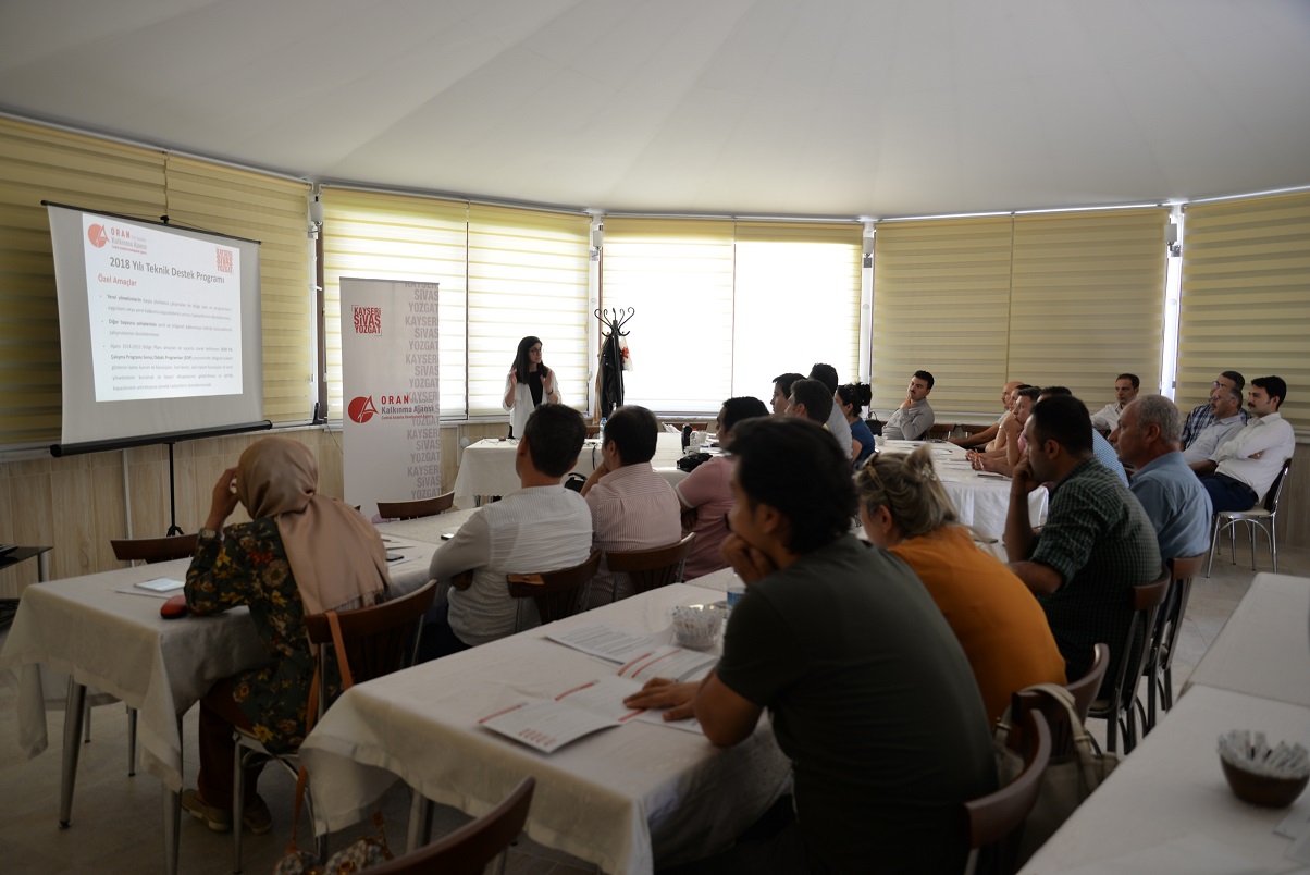 2018 Yılı Teknik Destek Programı Kayseri İl ve İlçe Tarım ve Orman Müdürlüklerine Tanıtıldı