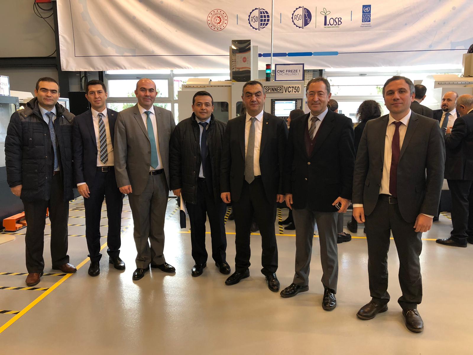 Oran Ankara Model Fabrikası Açılışına Katıldı