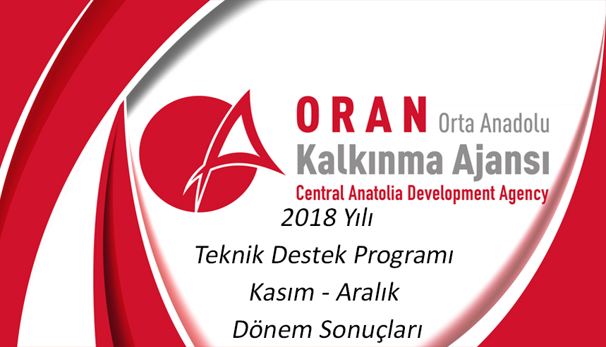 2018 Yılı Teknik Destek Programı Kasım-Aralık Dönemi Başvuru Sonuçları