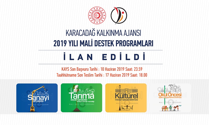 Karacadağ Kalkınma Ajansı 2019 Yılı  Mali Destek Programını Açıkladı