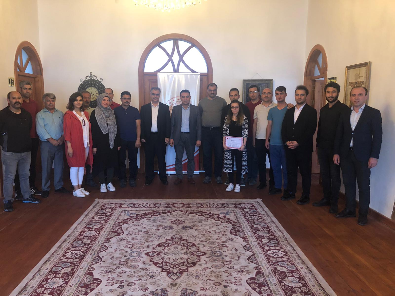 Yozgat Yatırım Destek Ofisinden Proje Döngüsü Yönetimi Eğitimi