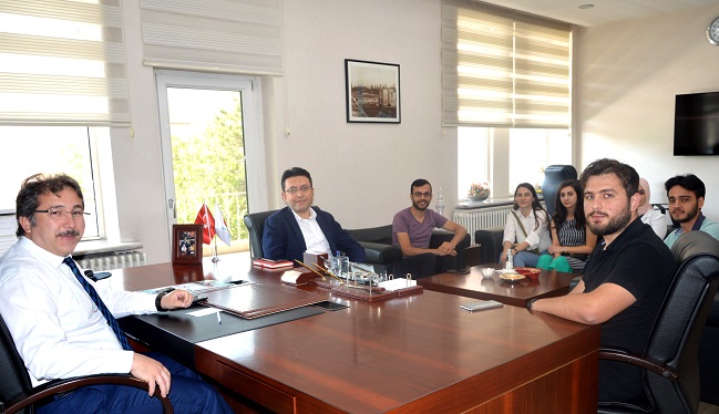 Benim İşim Girişim Yarışmacılarından  Kayseri İl Sağlık Müdürlüğü’ne Ziyaret