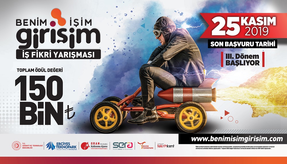 Benim İşim Girişim Yarışması III.Dönem Başvuruları Başladı!