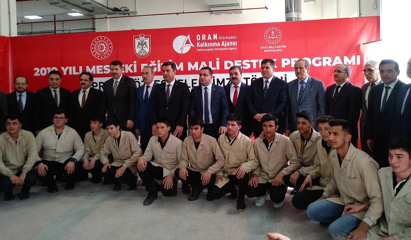 Mali Destek Programı Sivas Projeleri İmza Töreni Gerçekleştirildi