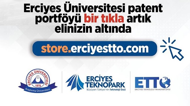 Erciyes Üniversitesi Patent Portföyü Bir Tıkla Artık Elinizin Altında