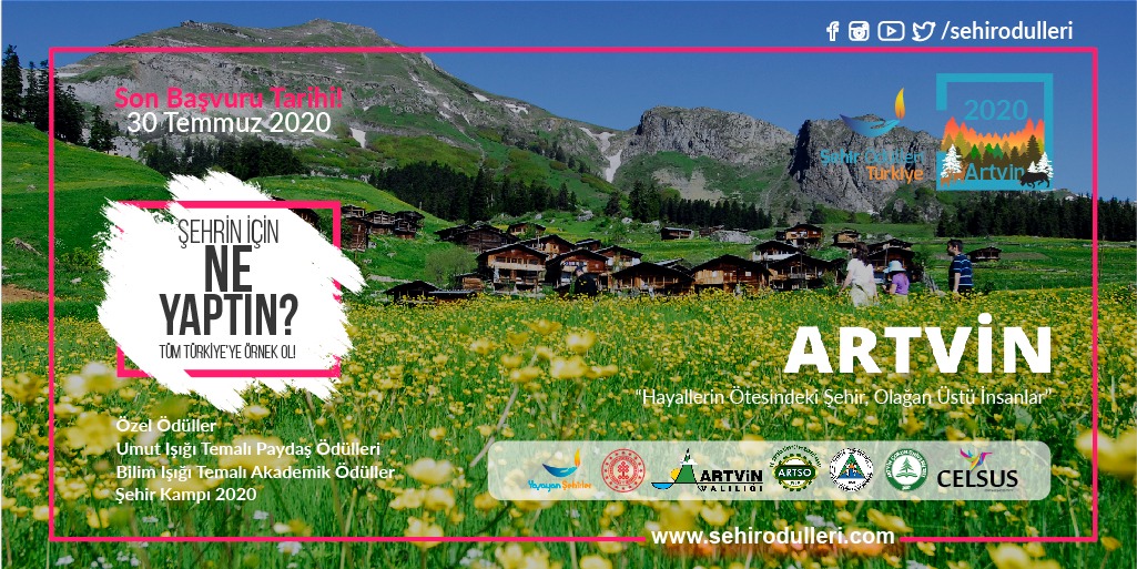 Şehir ödülleri Türkiye 2020