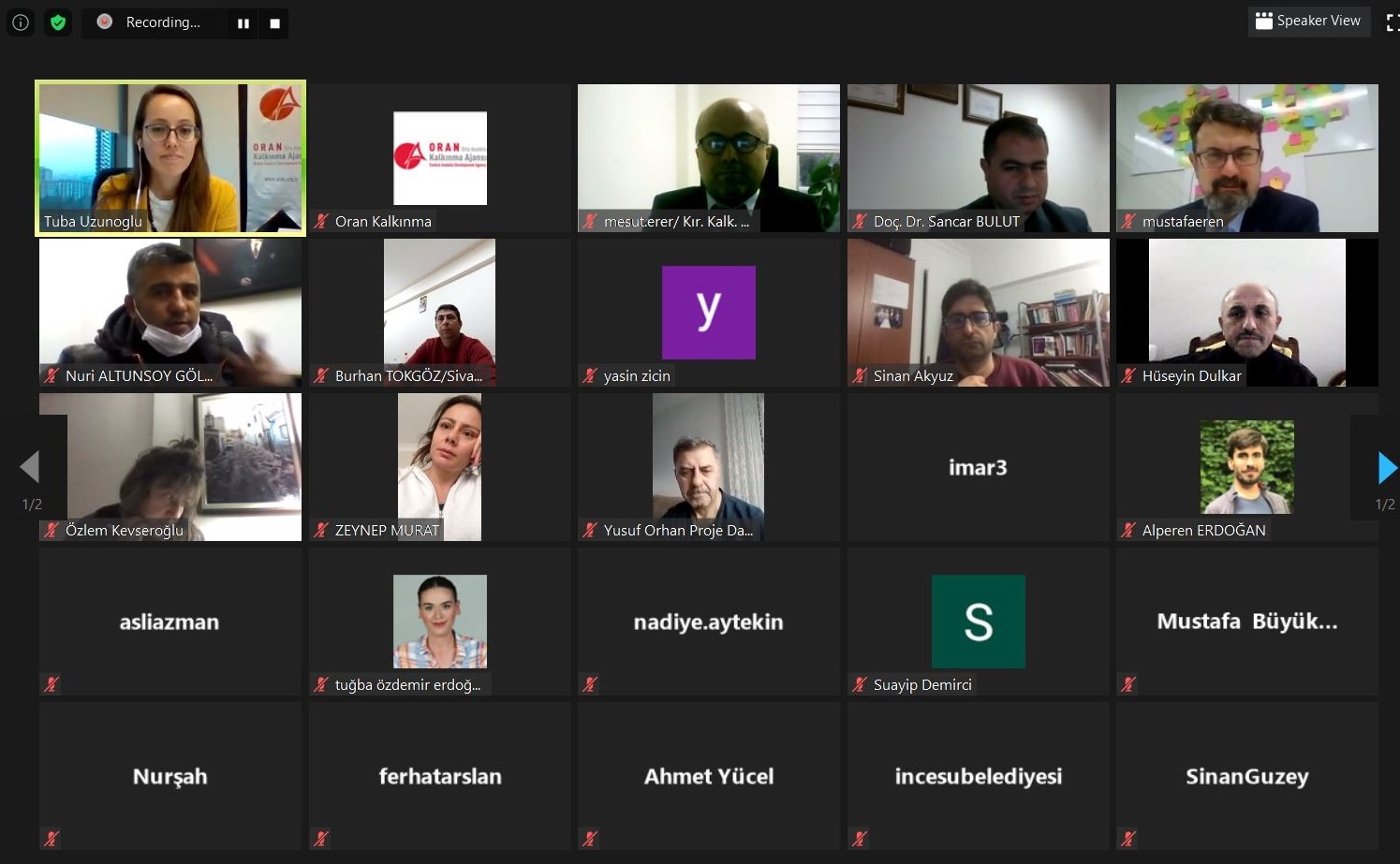Mali Destek Programı Proje Yazma Eğitimleri Tamamlandı