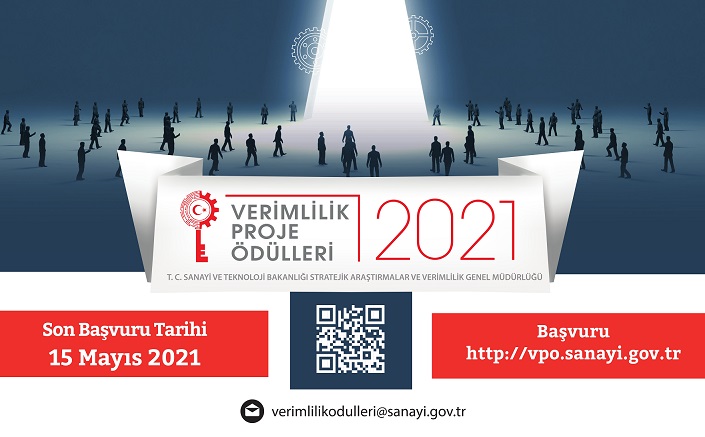 Verimlilik Proje Ödülleri İçin Başvuru Süreci Başladı