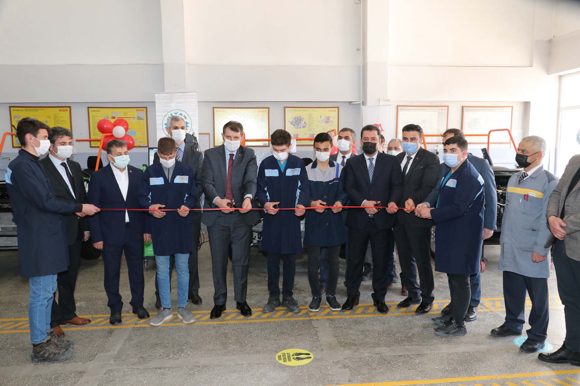 ORAN 2019 Mesleki Eğitim Mali Destek Programı “Otomotiv Mesleki ve Teknik Eğitim Merkezi Projesi” Tamamlandı