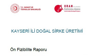 Orta Anadolu Bölgesi’nin Yatırım Fırsatlarını İçeren 14 Ön Fizibilite Raporu Yayında
