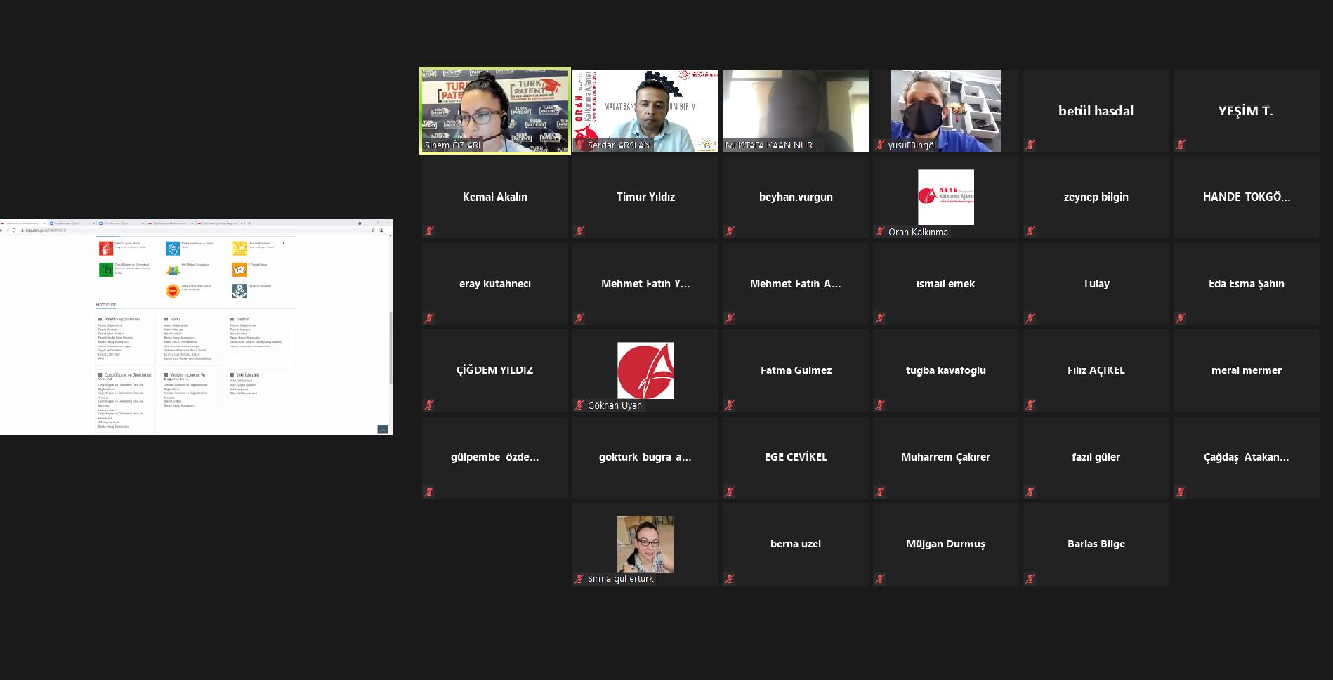 Sınai Mülkiyet Hakları Webinarı Gerçekleşti