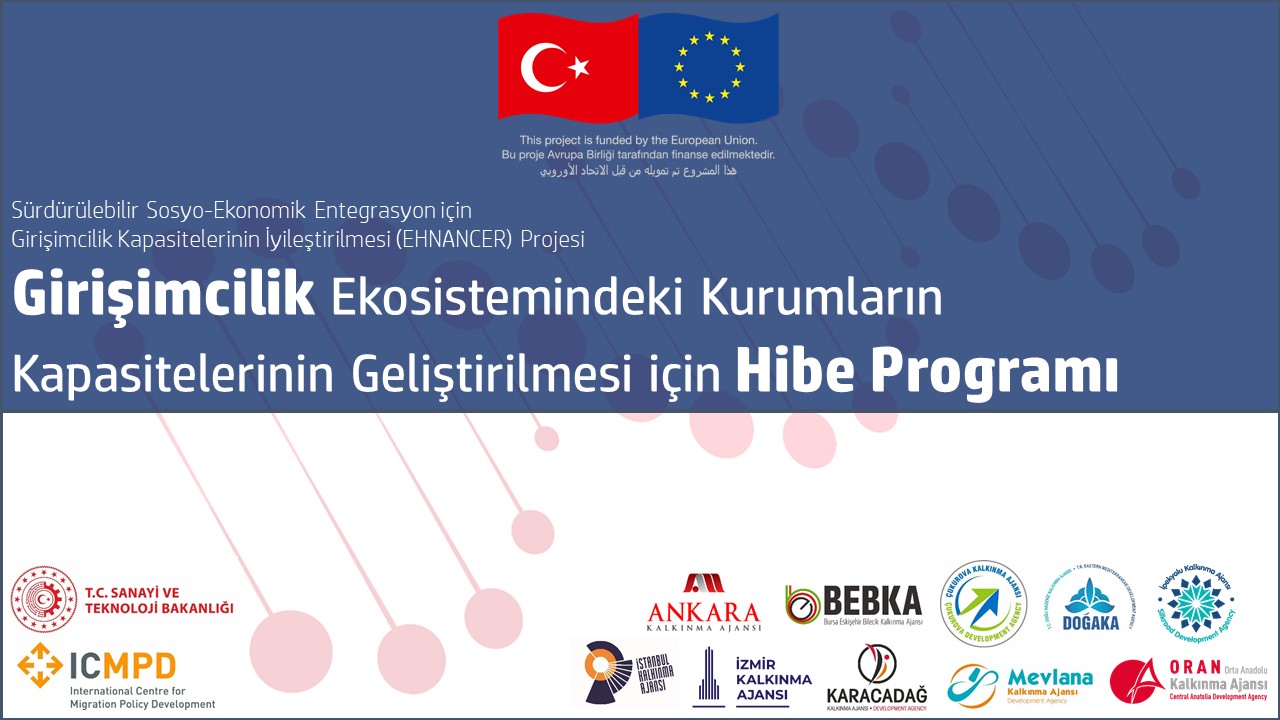ENHANCER Projesi-Girişimcilik Ekosistemindeki Kurumların Kapasitelerinin Artırılması- Hibe Programı Tanıtımı
