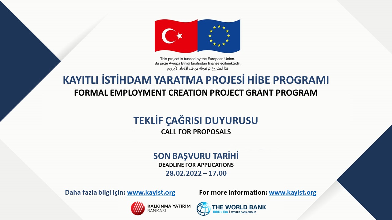 TKYB Kayıtlı İstihdam Yaratma Projesi Hibe Programı Bilgilendirme Toplantıları Devam Ediyor