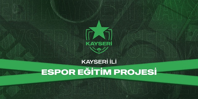 ORAN ve Kayseri Gençlik Spor İl Müdürlüğü İşbirliğindeki Espor Akademi Başvuruları Açıldı