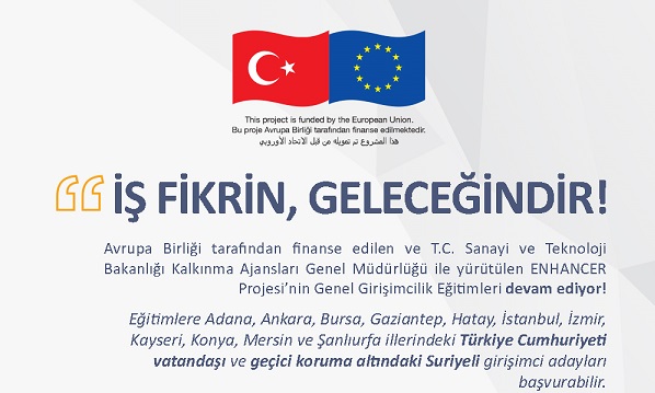 ENHANCER Projesi Girişimcilik Eğitimleri 