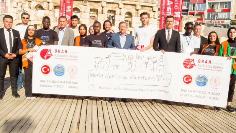UNESCO Dünya Mirası Gönüllüleri – Sarıkaya Roma Hamamı Programı