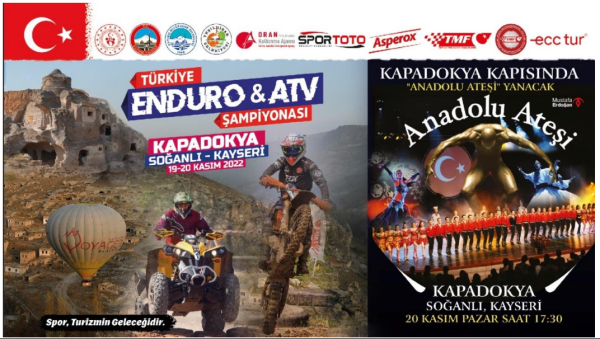 Türkiye Enduro ve ATV Şampiyonası Soğanlı’da Düzenlenecek