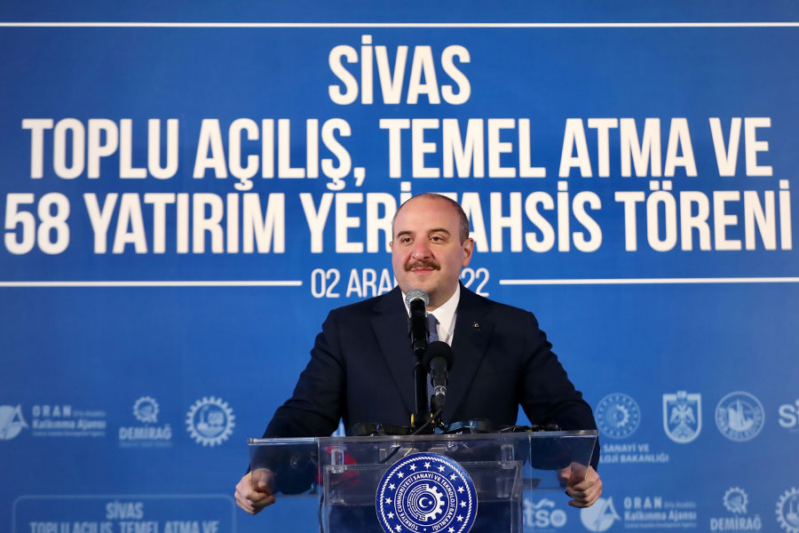 ORAN Kalkınma Ajansı Projeleri Sanayi ve Teknoloji Bakanı Mustafa Varank Tarafından Açıldı