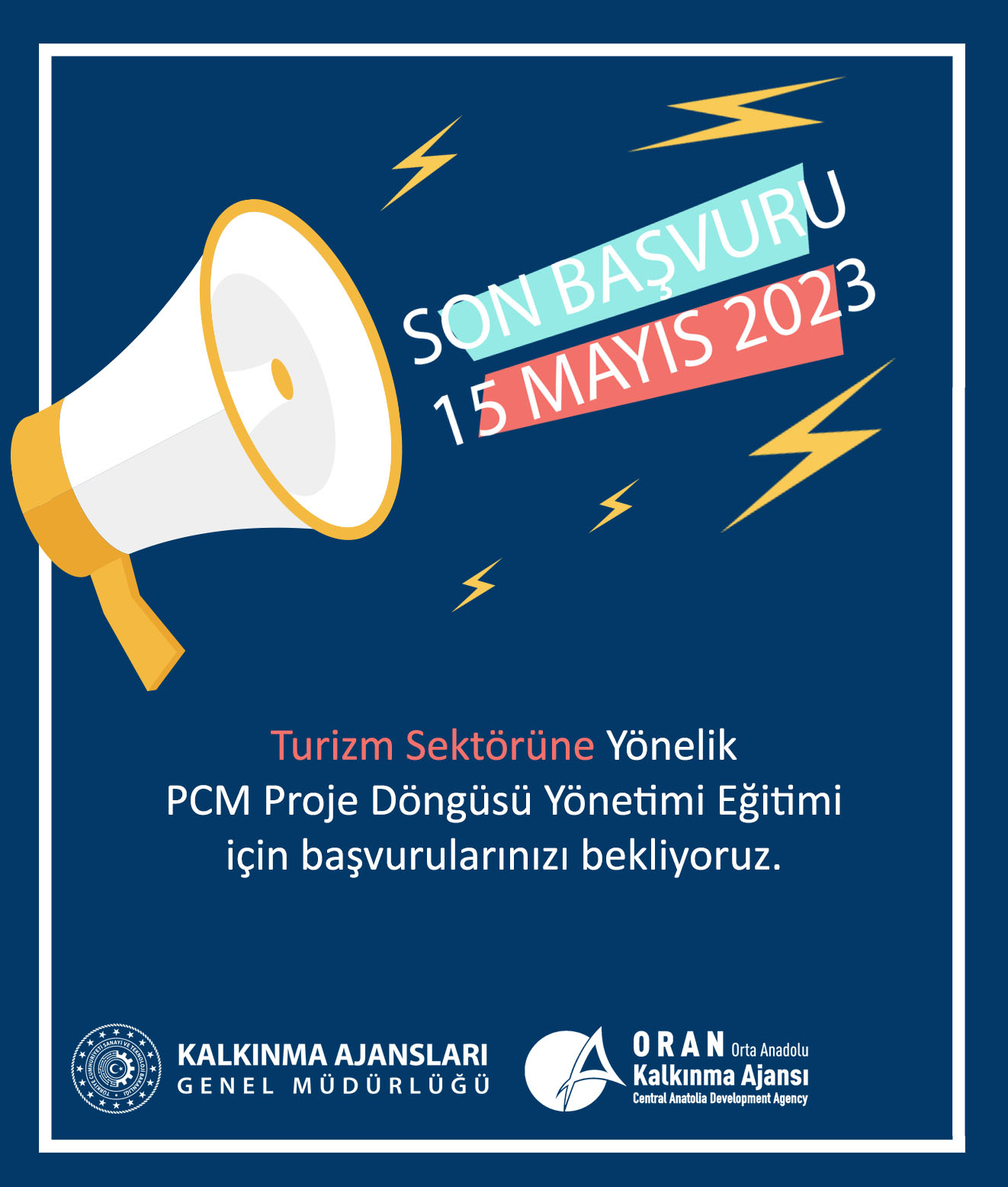 Turizm Sektörüne Yönelik PCM Proje Döngüsü Yönetimi Eğitimi