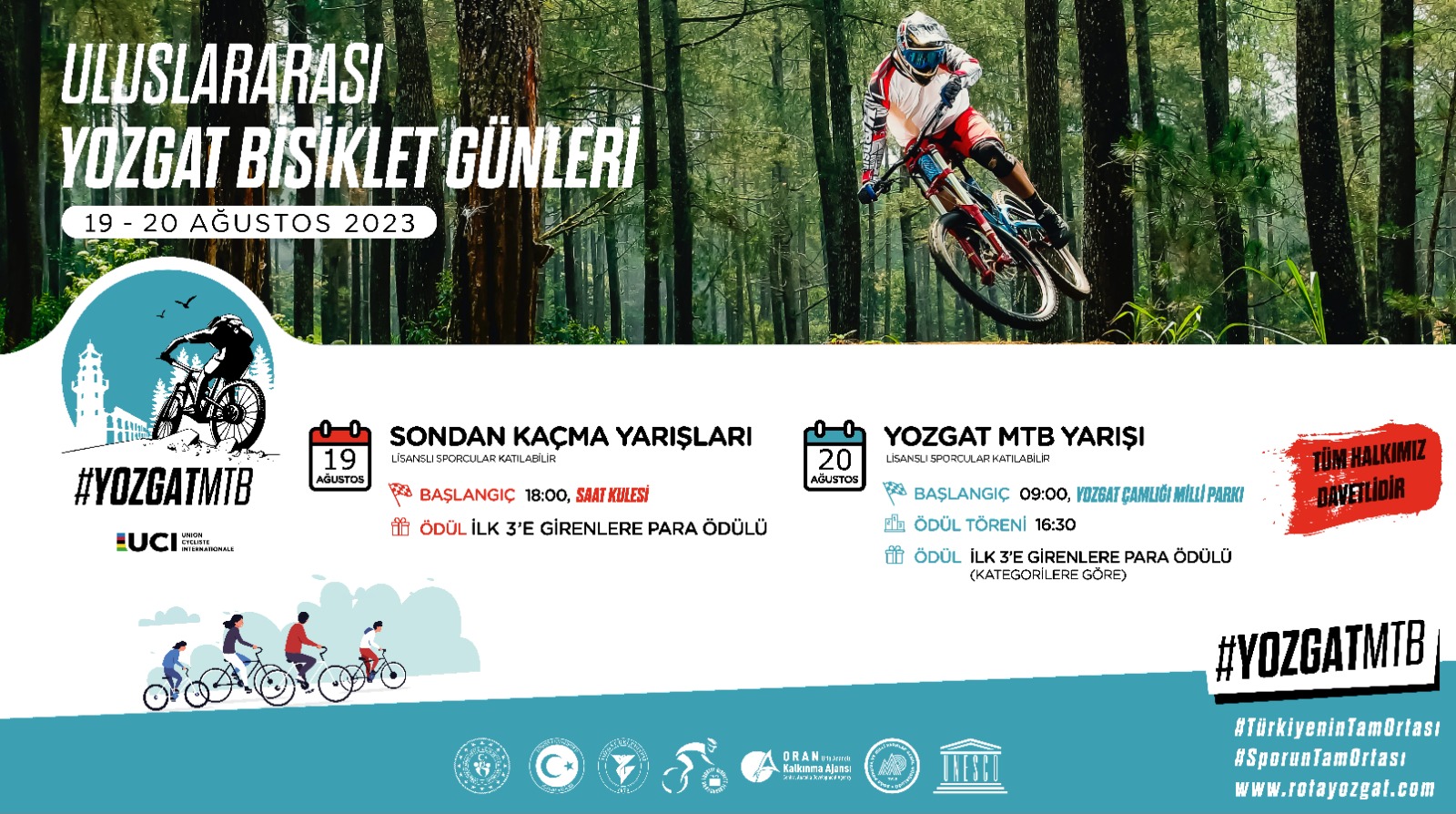 2. Uluslararası Yozgat Bisiklet Günleri Tamamlandı.