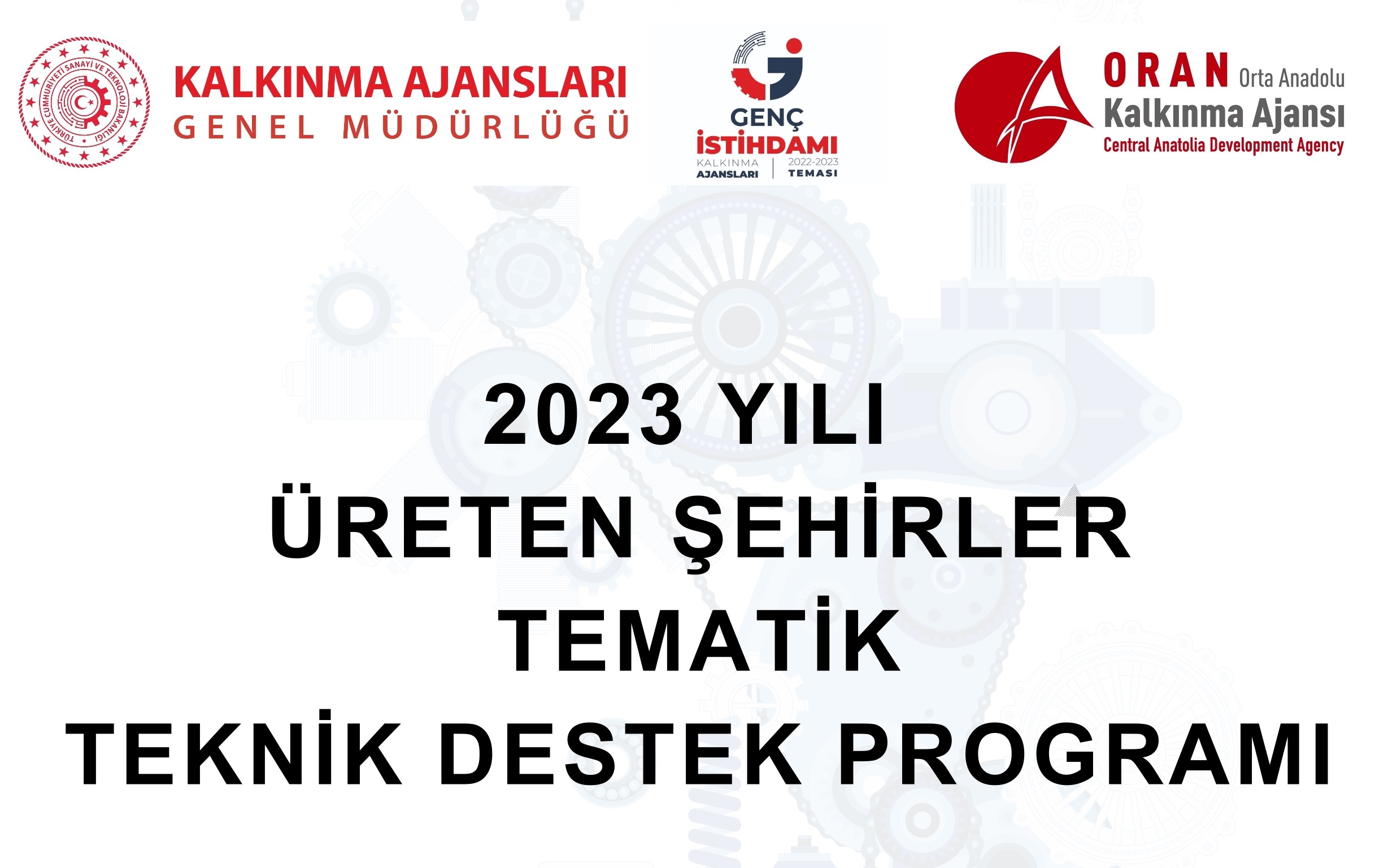 2023 Yılı Üreten Şehirler Tematik Teknik Destek Programı Proje Başvuru Sonuçları