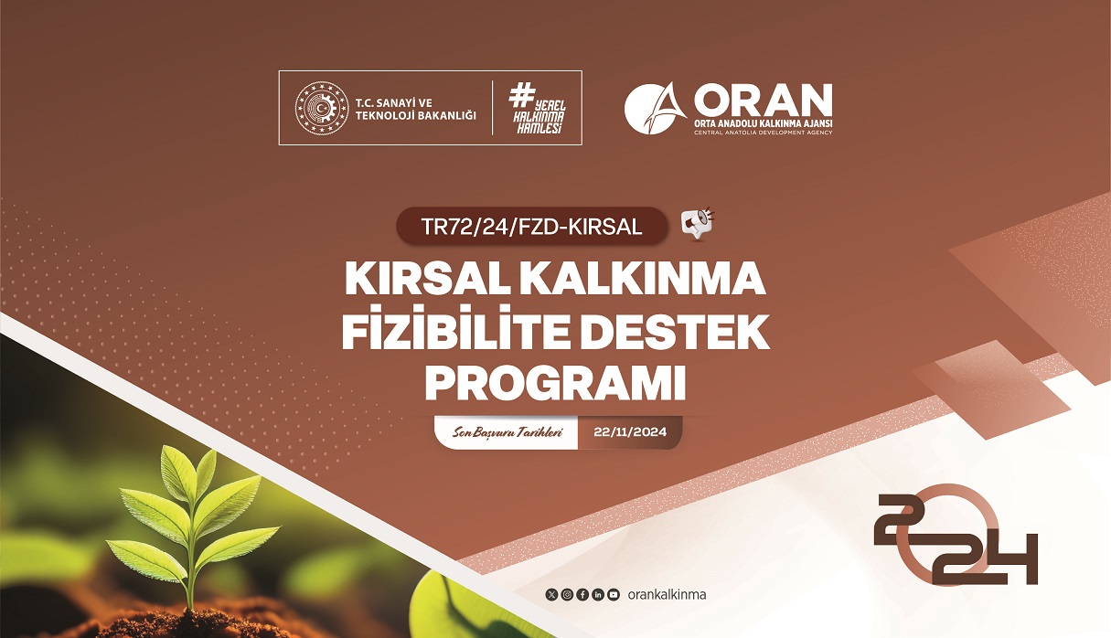 2024 Yılı Kırsal Kalkınma Fizibilite Destek Programı İlan Edildi