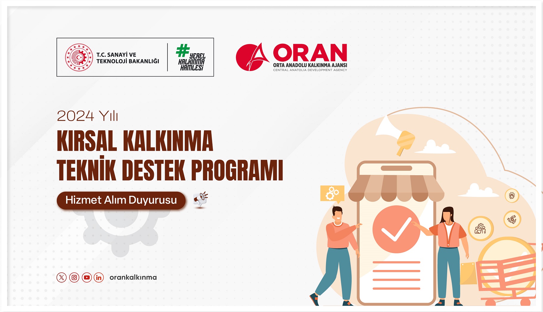 2024 Yılı Teknik Destek Programı Satın Alma Duyurusu