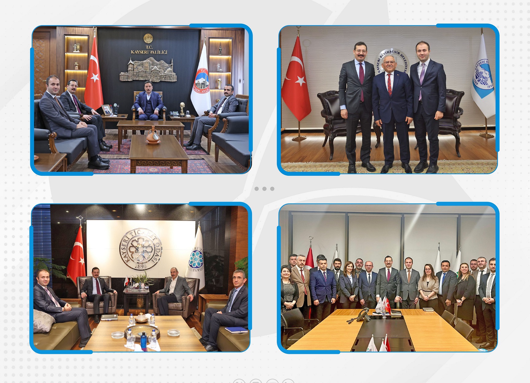 Kalkınma Ajansları Genel Müdürü Ahmet Şimşek Ajansımızı Ziyaret Etti