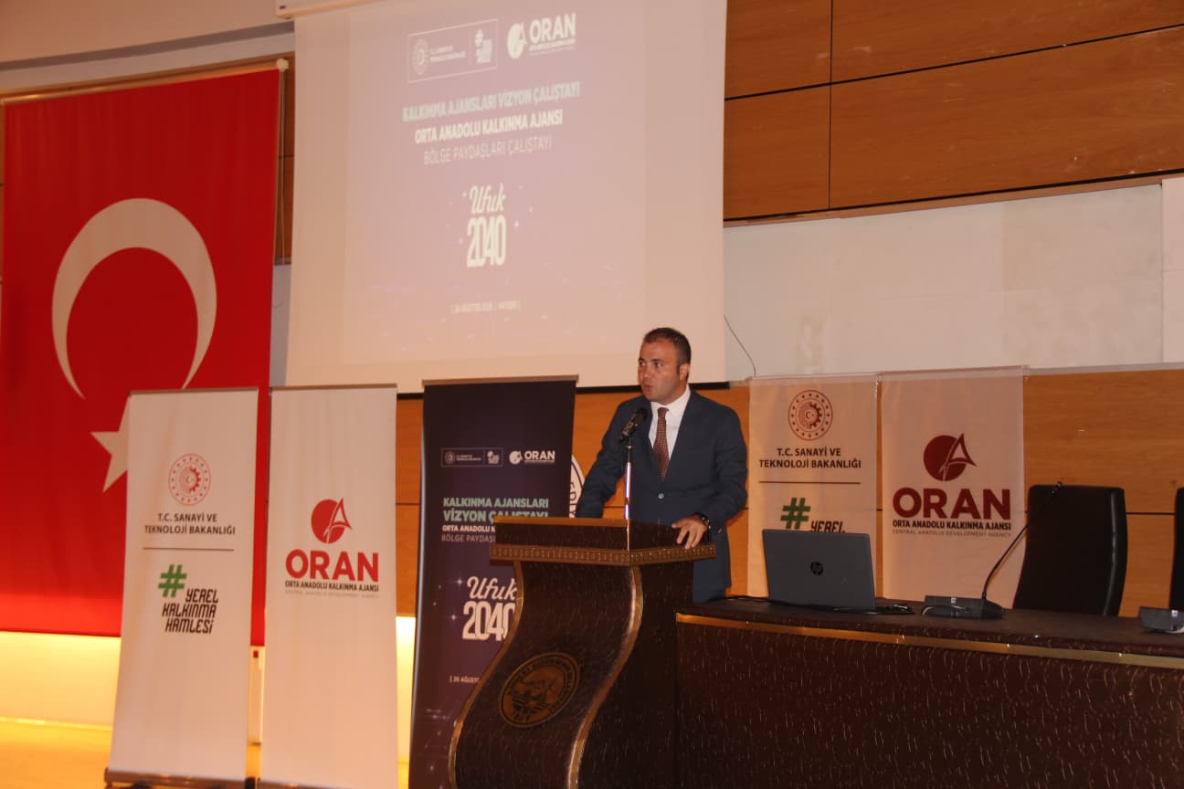 “Ufuk 2040: Kalkınma Ajansları Vizyon Çalıştayları” Kapsamında Orta Anadolu Kalkınma Ajansı Bölge Paydaşları Çalıştayı Kayseri’de Gerçekleştirildi.
